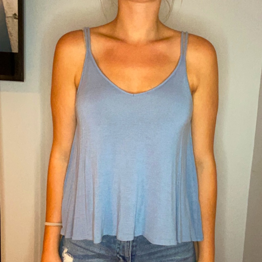 Blue Tank Top